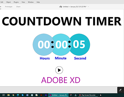 Countdown Timer animation