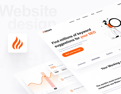 Blaze / Website design