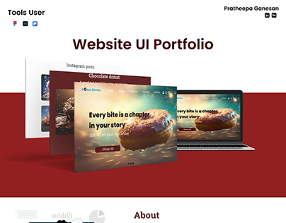 Donut website portfolio