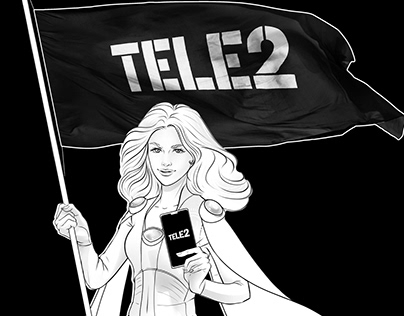 Illustrations for Tele2
