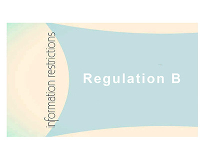 Regulation B