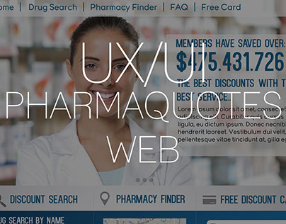 PharmaQuotes Web Re-Design