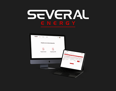 SEVERAL ENERGY | Web Design - UX/UI Project
