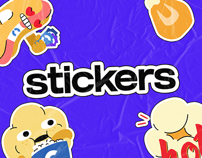 Snacks Stickers