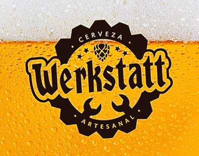 Diseño de logo para Cerveza Werkstatt