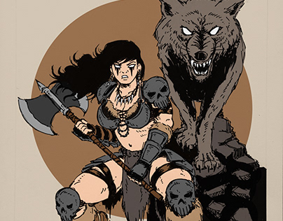 Barbarian Wolf