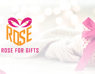 Rose for gifts logo & visual identity