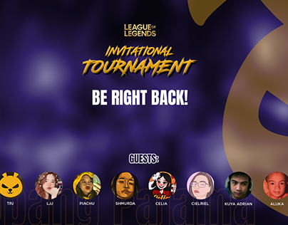 League of Legends Static Tournament Overlay