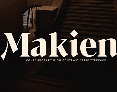 Makien - Contemporary High Contrast Serif