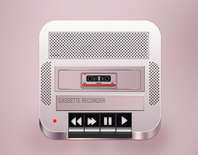 Redesign for Cassette Recorder from Alex Bender