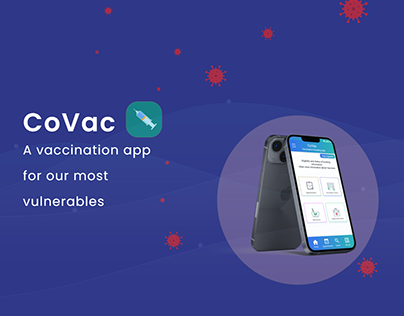CoVac (A Vaccination App) UX Design