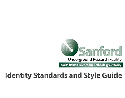 Sanford Lab Identity standards and style guide