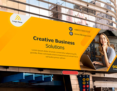 Professional Business Billboard Design
