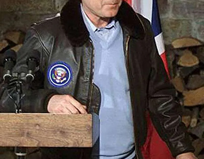George Bush Leather Jacket
