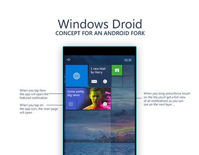 Android Fork by Microsoft (Concept)