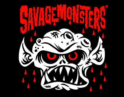 Savage Monsters Logos