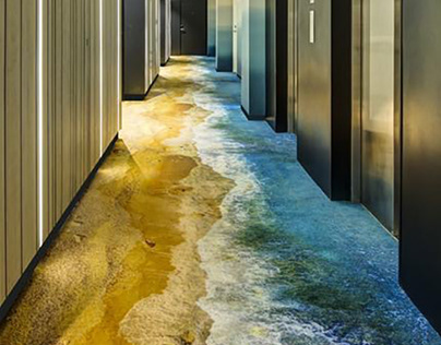 Aerial Landscape Inspired Corridors for a Chilean Hotel