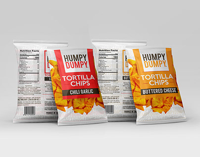 Humpy Dumpy Chips - Package Redesign