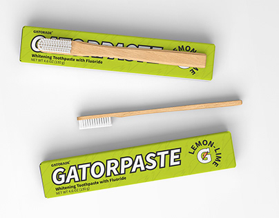 Packaging Campaign: Gatorade Toothpaste