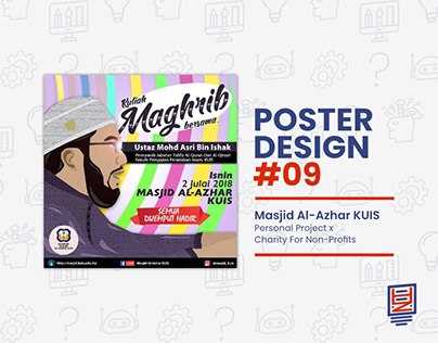 Poster Design #09 | Masjid Al-Azhar KUIS