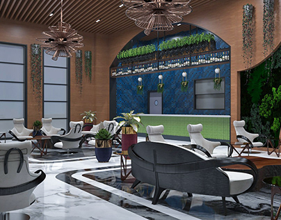 Acıbadem Hotel - Lobby Bar and Waiting Area