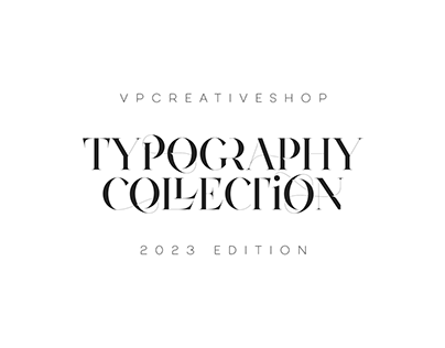 Typography Collection 2023 Edition
