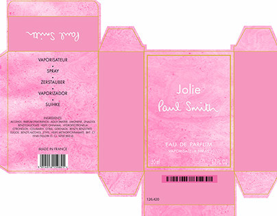 Paul Smith Perfume Packaging Design