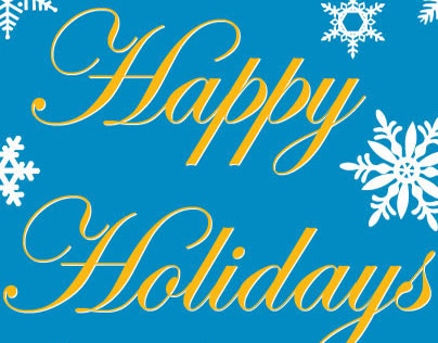 Holiday Greetings E-Newsletter Cover