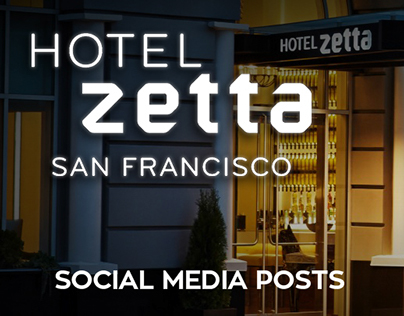 Hotel Zetta Social Posts | Graphic Imaging 