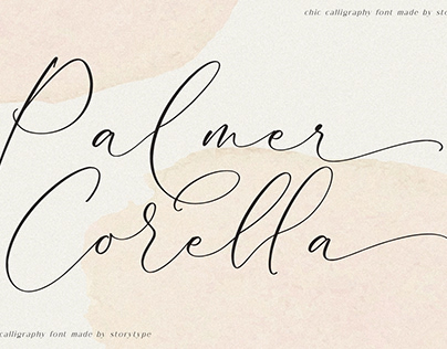 Palmer Corella - Chic Calligraphy Font