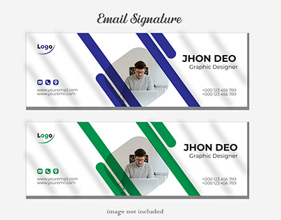 email signature post design