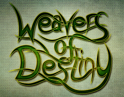 Weavers of Destiny Typography