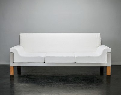 Trestle sofa