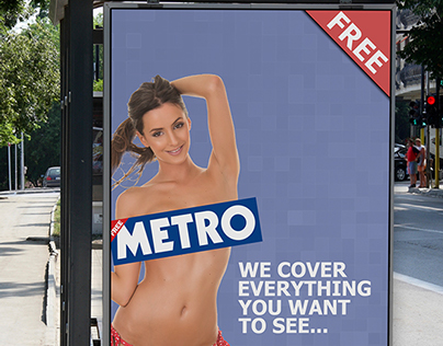 METRO Advertisement posters