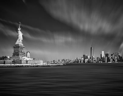 Liberty and NYC