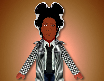 Basquiat plush doll
www.katkiller.com.br