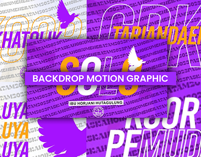 Backdrop Motion Graphic | PASKAH SE-KOTA BATAM