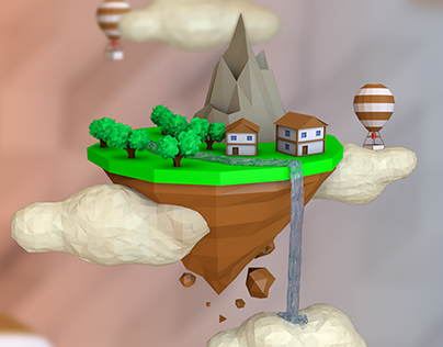 Small Low-poly World