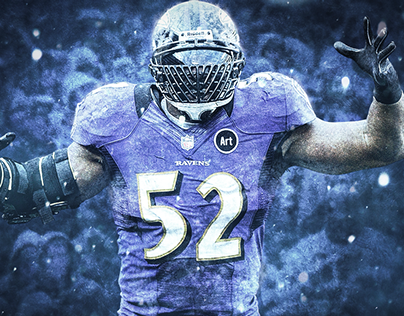 Ray Lewis "Frost" wallpaper. Inspired by Alex McLeland.