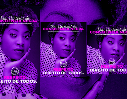 Kit mídia social Leal Telecom: Dia Na. da Consci. Negra