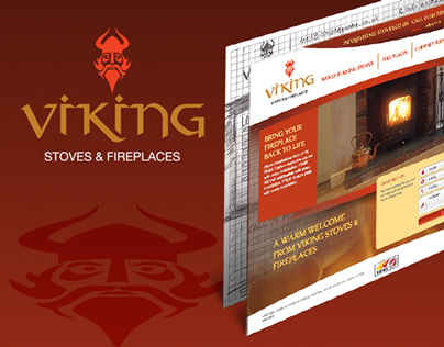 Viking Stoves & Fireplaces | Website Design
