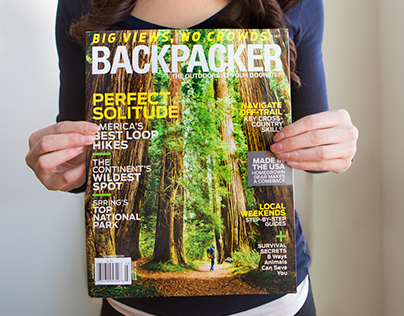 Recent work in Backpacker Magazine