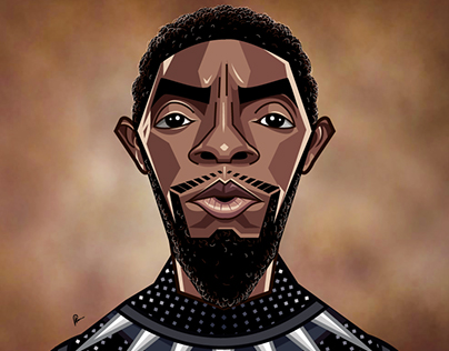 Black Panther - Vector Art / Caricature