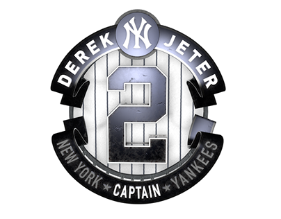 Derek Jeter Retirement Logo Composites
