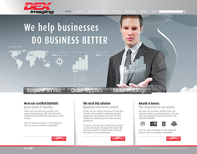 Web Design for DEX Imaging