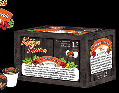Koffee Krates K-Cup Packaging Design