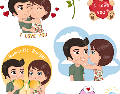 stickers "LOVERS"