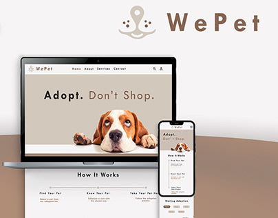 Pet Adoption Landing Page - UI/UX Challenge