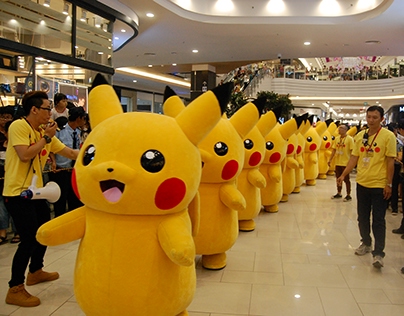 Pikachu Dancing event
