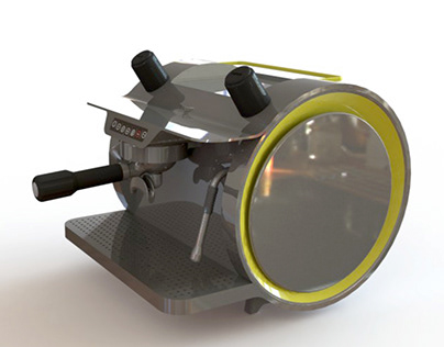 Industrial coffee machine - concept for Fiamma